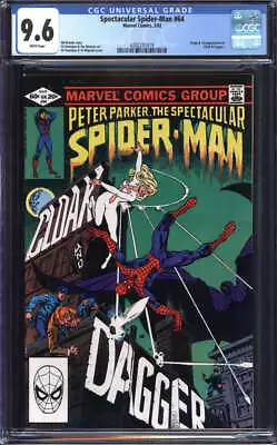 Buy Spectacular Spider-man #64 Cgc 9.6 White Pages // 1st Appearance Cloak Id: 52750 • 157.70£
