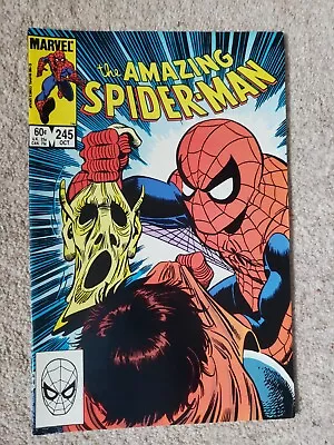 Buy The Amazing Spider-man #245 ***death Lefty Donovan As Hobgoblin***  • 25£