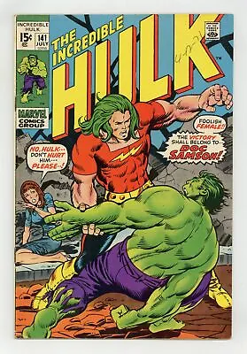 Buy Incredible Hulk #141 VG 4.0 1971 • 52.16£