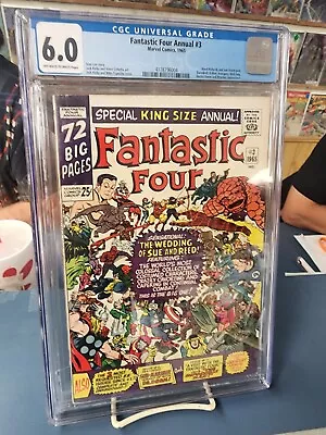Buy Fantastic Four Annual #3. Cgc 6.0. 1965 • 241.05£