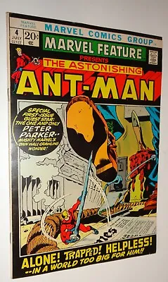 Buy Marvel Feature #4 Intro Ant-man 7.5/8.0  1972 • 30.78£