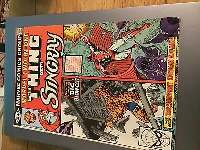 Buy Marvel Two-In-One #64 Comic , Marvel Comics The Thing & Stingray US Cent Copy  • 5.25£