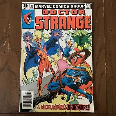 Buy Doctor Strange #34 1979 1st Cameo Appearance Watoomb, Vf • 4.05£