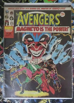 Buy Avengers #65, 66 VF- To VF Marvel UK 1974 Shang-Chi • 9.95£