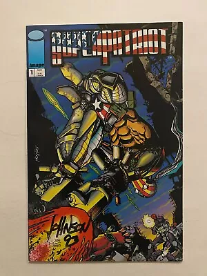 Buy Superpatriot # 1  1993 Signed By Dave Johnson - W/coa #513/3000  Vf/nm  9.0 • 11.06£