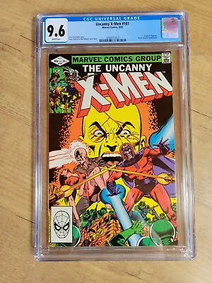 Buy Uncanny X-Men #161 CGC 9.6 Marvel Comics 1982 - Origin Of Magneto • 59.30£