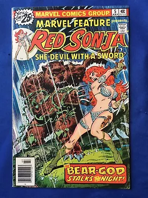 Buy Marvel Feature #5 FN (6.0) MARVEL ( Vol 2 1975) Red Sonja (2) • 8£