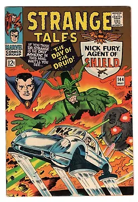 Buy Strange Tales Vol 1 No 144 May 1966 (FN/VFN) (7.0) Feat: Dr Strange, Nick Fury • 24.99£