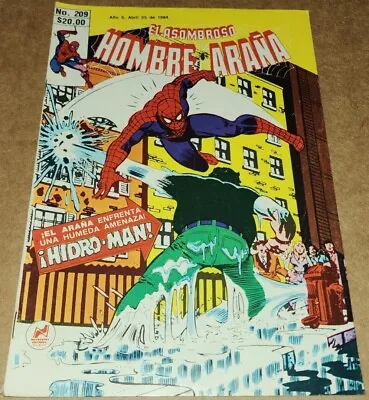 Buy Rare HTF Amazing Spider-Man 212 MX 1st App Hydroman Hombre Araña 209 Variant Key • 31.59£