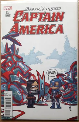 Buy Steve Rogers Captain America #1 Skottie Young Variant Cover • 30£