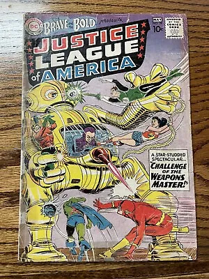 Buy The Brave And The Bold #29- 1960 DC- 2nd Appearance Of Justice League Of America • 199.88£