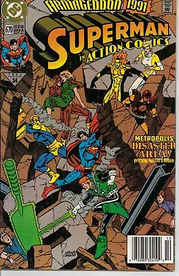 Buy  Action Comics  No 670 1991  Skullduggery  Jurgens Cover Superman Dc 9.6 Nmt+ • 5.99£