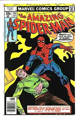 Buy Amazing Spiderman #176, 1978,1st App Bart Hamilton As Green Goblin, 9.2 NM • 34.36£