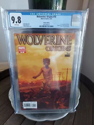 Buy Wolverine Origins #10 CGC 9.8 2007 Variant Edition 1ST  APPEARANCE Daken  • 175.26£