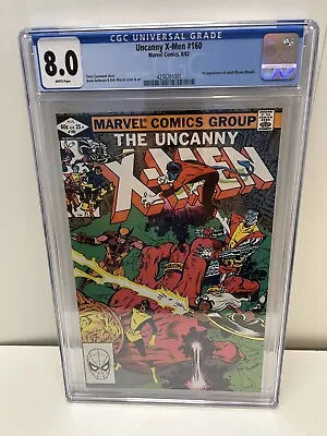 Buy Uncanny X-Men #160 CGC 8.0 1982 4035179022 • 47.50£