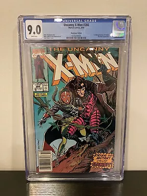 Buy X-MEN #266 CGC 9.0 Newsstand W (1990) KEY 1ST APPEARANCE OF GAMBIT Deadpool • 184.98£