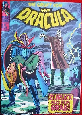 Buy Bronze Age + Marvel + German + 16 + Tomb Of Dracula + 1974 + Back From The Grave • 40.02£