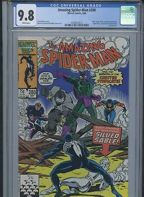 Buy Amazing Spider-Man #280 1986 CGC 9.8 • 90.92£