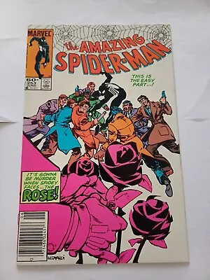Buy Amazing Spider-man Issue #253 1984 High Grade | First Appearance The Rose • 17.50£