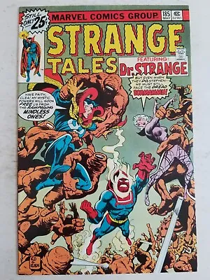 Buy Strange Tales (1951) #185 - Very Fine - Doctor Strange Reprints 134, 135 • 8£