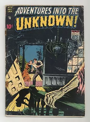 Buy Adventures Into The Unknown #8 FR 1.0 1949 • 37.80£