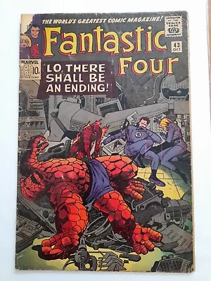 Buy Fantastic Four #43 Oct 1965 Fair/Good 1.5 Incomplete • 4.99£