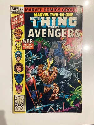 Buy Marvel Two-In-One 75 - 1981 - Thing And Avengers - Good Condition • 4.50£