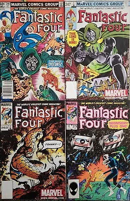 Buy Fantastic Four 246, 247, 263, 279 Marvel Comics Book KEY Lot Newstand Vol. 1  • 23.68£