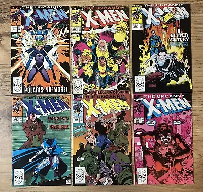 Buy Uncanny X-Men # 250 - 260. 1st App Ninja Psylocke (6 Comics) Free Postage • 15£