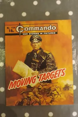 Buy COMMANDO COMIC WAR STORIES IN PICTURES No.1734 MOVING TARGETS (GN2688) • 7.99£