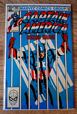 Buy Captain America #260 (1981) Bronze Age-Marvel Comics Listing #234 To #379 VF+ • 6.95£