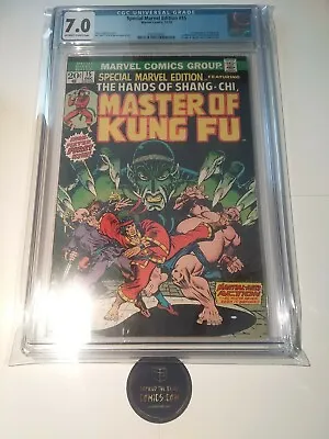 Buy Special Marvel Edition #15 CGC 7.0 Marvel (1973) 1st Appearance Shang-Chi  MCU • 473.05£