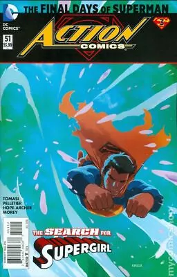 Buy Action Comics #51C Kerschl Variant 2nd Printing VF 2016 Stock Image • 2.37£