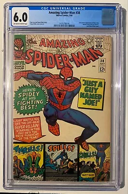 Buy Amazing Spider-Man #38 - CGC 6.0 , FN (Marvel 1966) • 345£