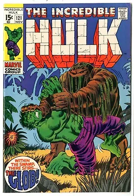 Buy Incredible Hulk  # 121    VERY FINE   Nov.  1969    1st App. & Origin The Glob • 48.88£
