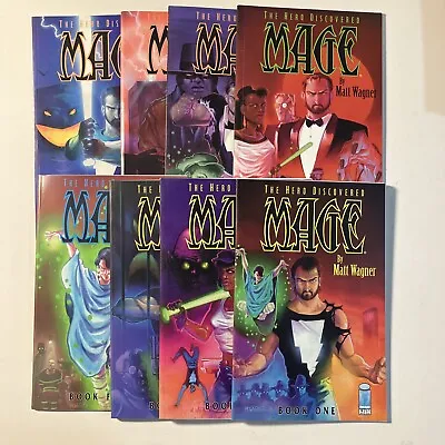 Buy Mage The Hero Discovered #1-8 Complete Set NM Matt Wagner Image 1998 1st Print • 15.85£