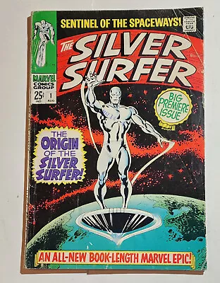 Buy SILVER SURFER #1 1968 Stan Lee & John Buscema, KEY 1st Issue • 275.68£
