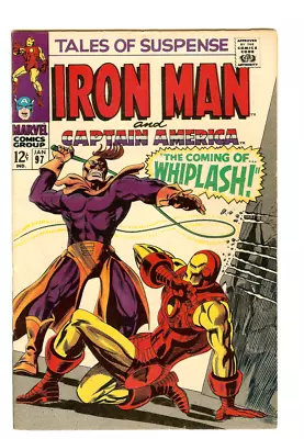 Buy Tales Of Suspense #97 5.5 // 1st Appearance Of Whiplash 1968 Id: 33115 • 57.57£