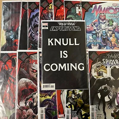 Buy King In Black Marvel Comic Books Prelude Main Event Variant Spider-man Venom • 39.43£