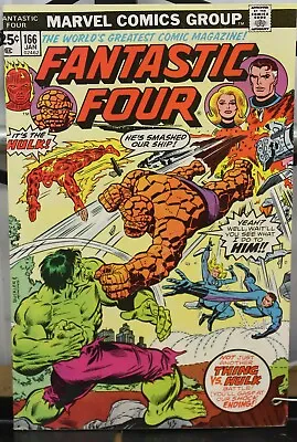Buy Fantastic Four: Not Just Another Thing VS. Hulk #166 Jan. Marvel Comics • 13.59£