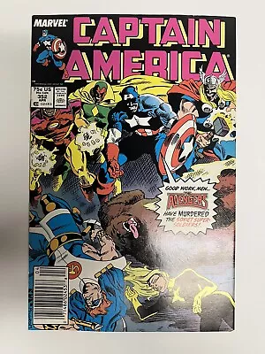 Buy Marvel - Captain America - Issue # 352 - 1989. • 6.80£