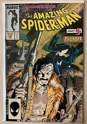 Buy Amazing Spider-Man #294 Direct Marvel 1st Ser. (8.0 VF) Kraven The Hunter (1987) • 19.19£