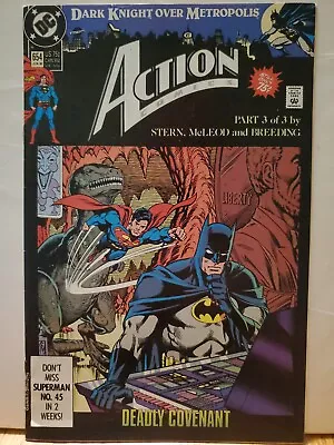 Buy  ACTION COMICS 654  Superman Batman DC Comics  • 17.59£