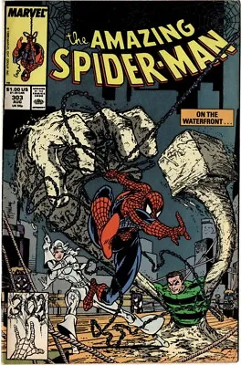 Buy The Amazing Spider-Man No. 303, Direct, Dock Savage! 1985 • 6.82£