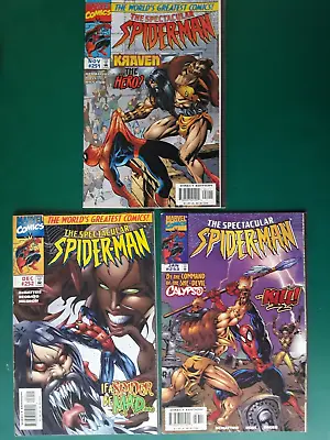 Buy Spectacular Spiderman 251, 252, 253 ( Son Of The Hunter Parts 1-3 ) 1997 • 4.50£