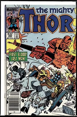 Buy 1985 Mighty Thor #362 Newsstand Marvel Comic • 7.11£