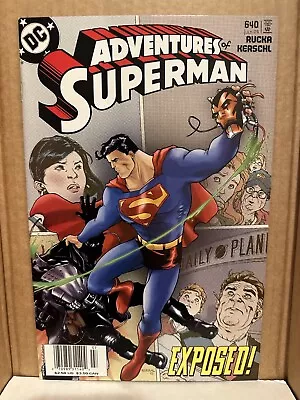 Buy The Adventures Of Superman #640 VF/VF+ RARE, LATE NEWSSTAND (2005) DC Comics 💥 • 28.02£