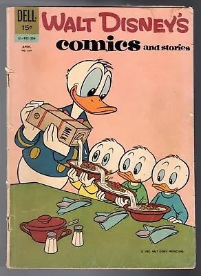 Buy Walt Disney's Comics And Stories #259 - Dell 1962 - Bagged Boarded - Gd/vg (3.0) • 7.73£