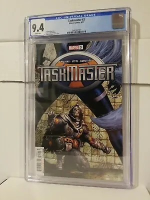 Buy  Taskmaster #3 Marvel Comics Cgc 9.4 Nm 1st Taegukgi 2021  🔥 • 39.40£