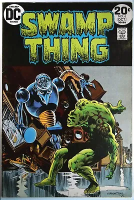 Buy Swamp Thing 6, Vol 1, DC 1973. Wrightson Cover (unstamped DC Comic) • 15.99£